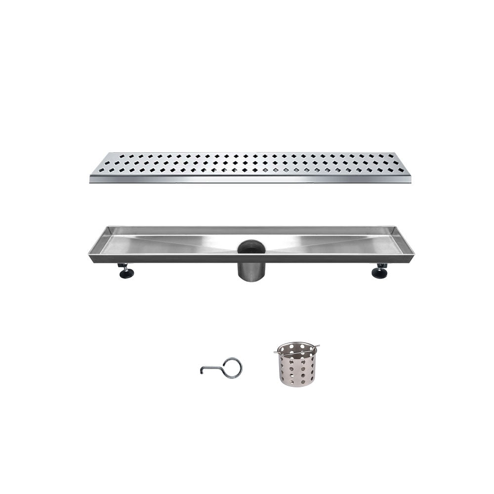 Dawn Mississippi River Series 24" Shower Drain LMI240304