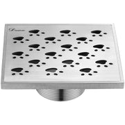Dawn Memuru River Series 5" Square Shower Drain SMU050504 (screw-in)