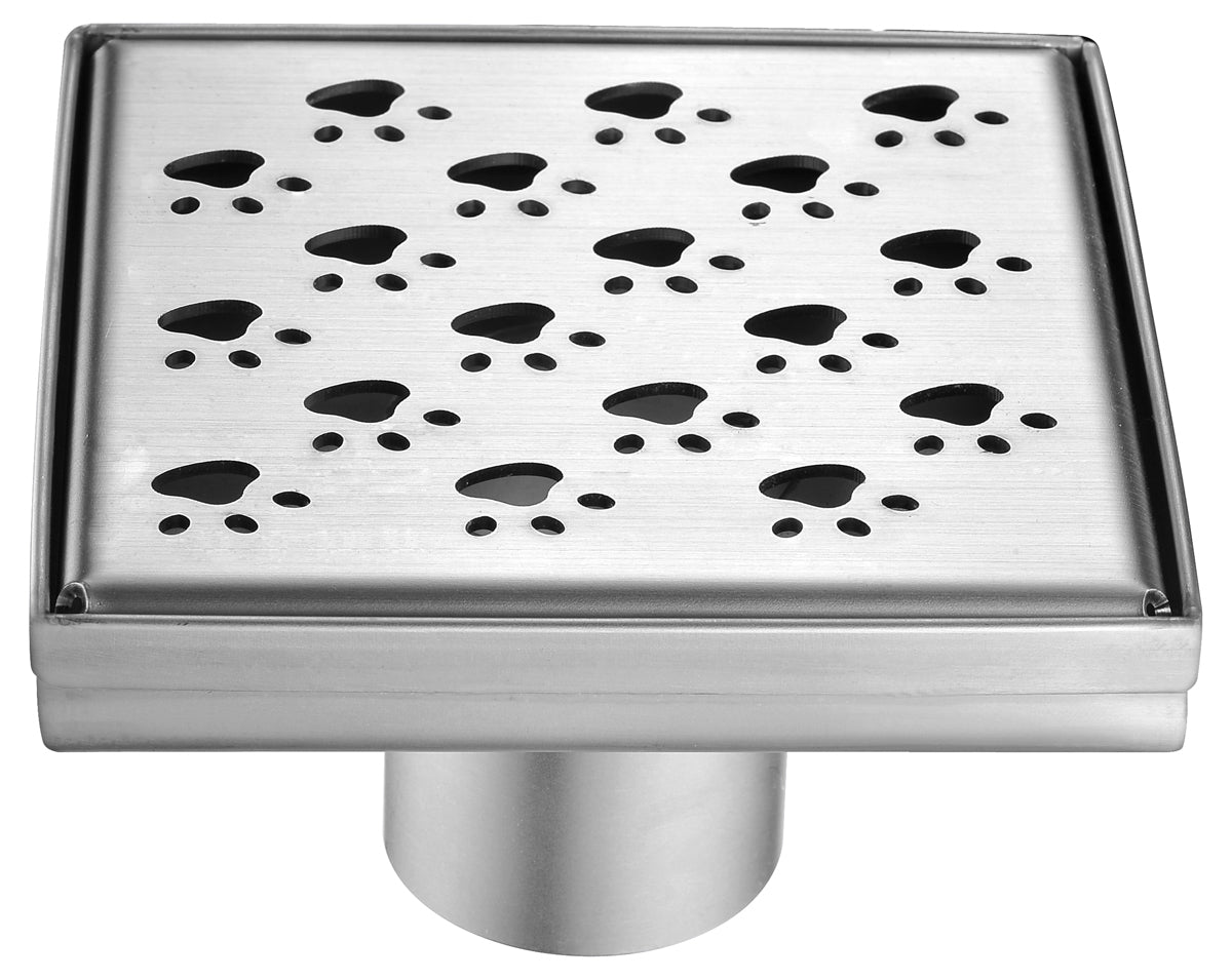 Dawn Memuru River Series 5" Square Shower Drain LMU050504 (push-in)