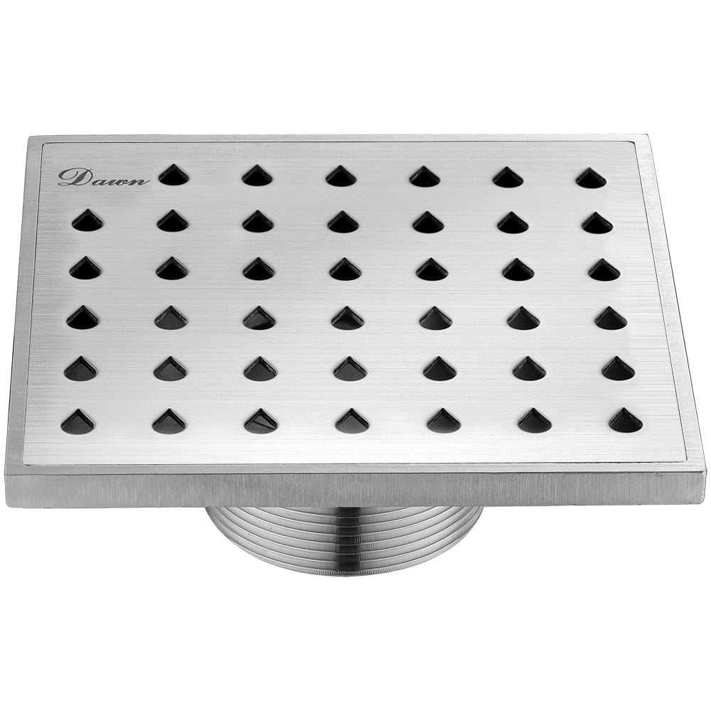 Dawn Nile River Series 5" Square Shower Drain SNE050504 (screw-in)