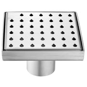 Dawn Nile River Series 5" Square Shower Drain LNE050504 (push-in)