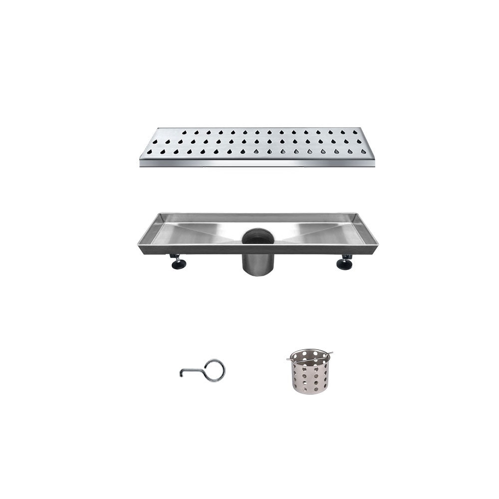 Dawn Nile River Series 12" Shower Drain LNE120304