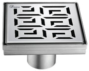 Dawn The River Niger In Mali 5" Square Shower Drain LNR050504 (push-in)