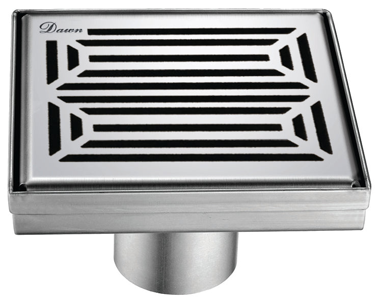 Dawn Parana River In Argentina Series 5" Square Shower Drain LPA050504 (push-in)
