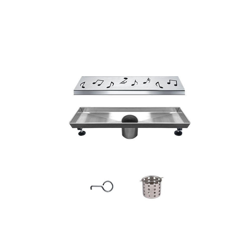 Dawn Seine River Series 12" Shower Drain LSE120304