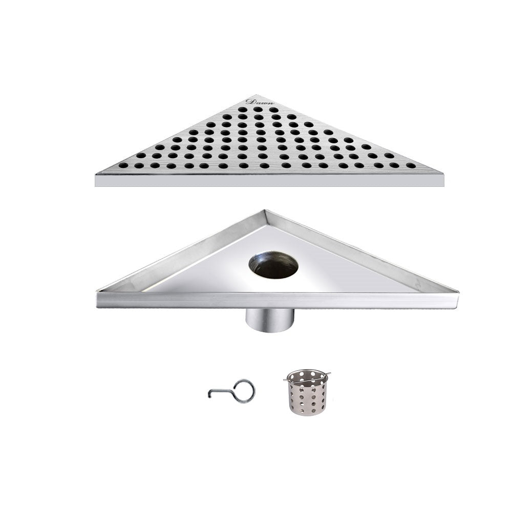 Dawn Rhone River Series TRE131004 Triangle Drain Shower Drain