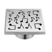 Dawn Seine River Series 5" Square Shower Drain SSE050504 (screw-in)