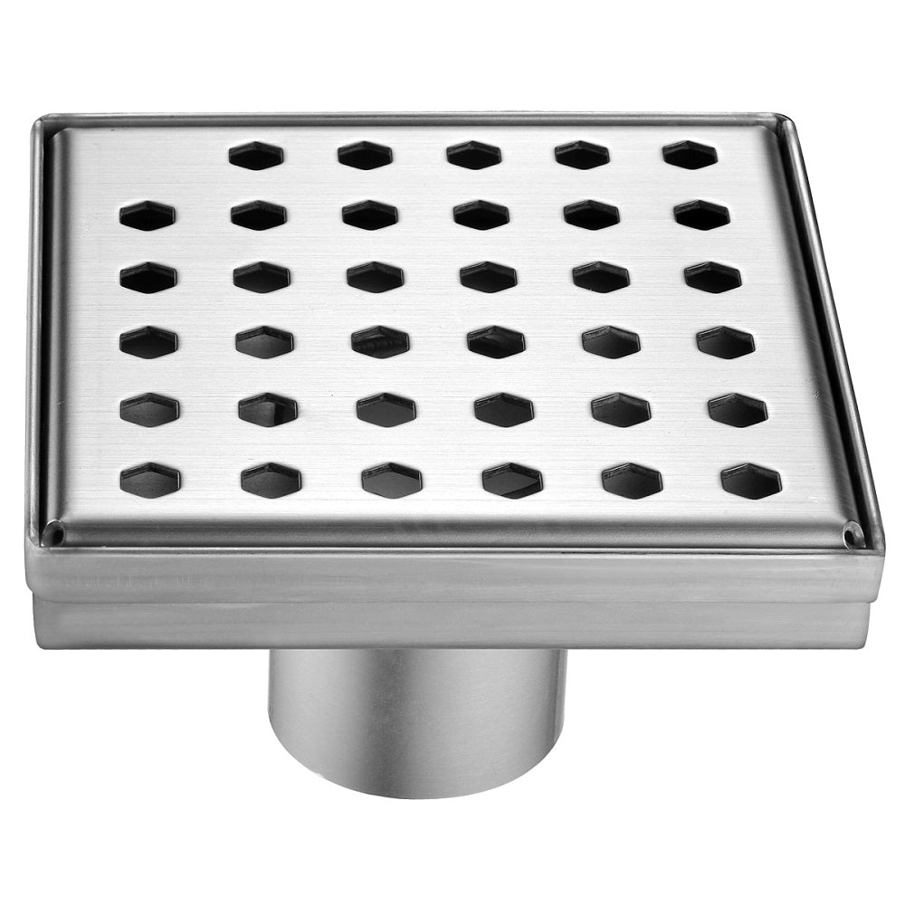 Dawn Thames River Series 5" Square Shower Drain LTS050504 (push-in)