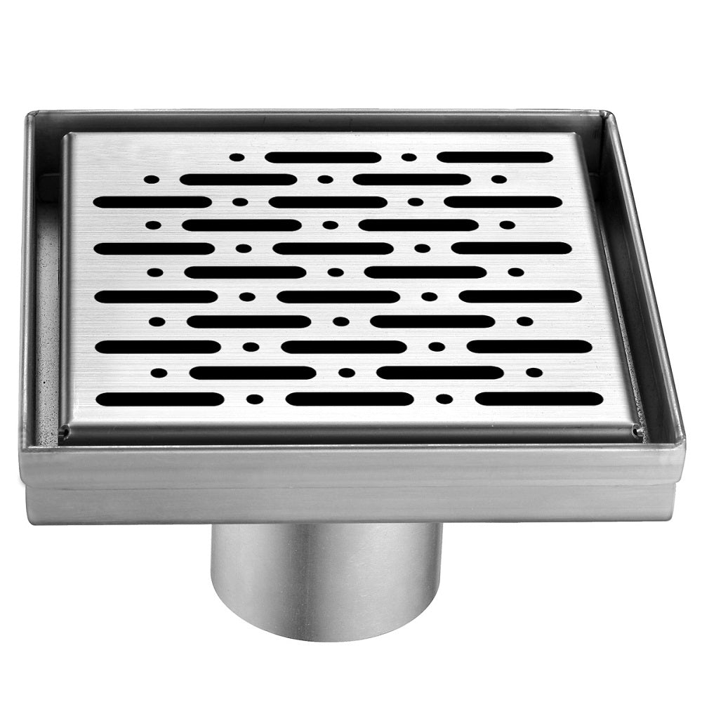 Dawn Rio Orinoco River Series 5" Square Shower Drain LRO050504 (push-in)