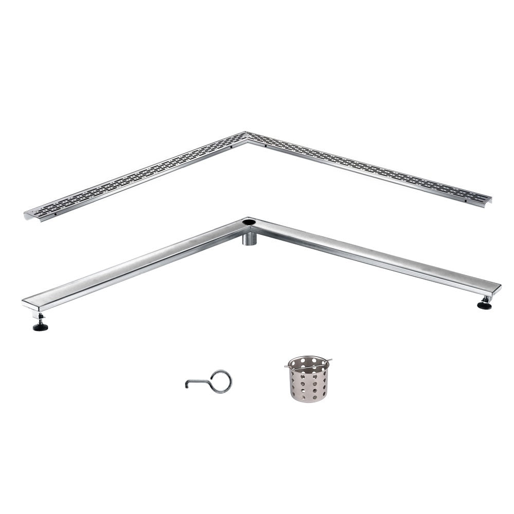 Dawn Rio Orinoco River Series Corner Shower Drain ZRO360304