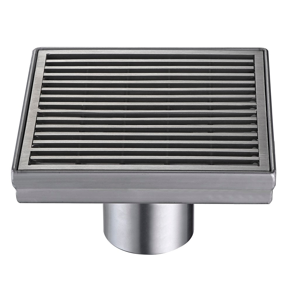 Dawn Wheaton River Series 5" Square Shower Drain SWN050504 (push-in)