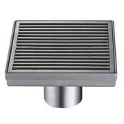 Dawn Wheaton River Series 5" Square Shower Drain SWN050504 (push-in)