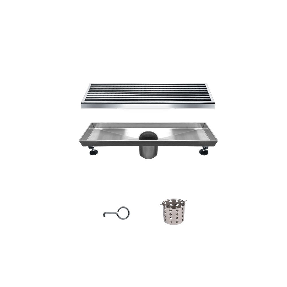 Dawn Wheaton River Series 12" Shower Drain LWN120304