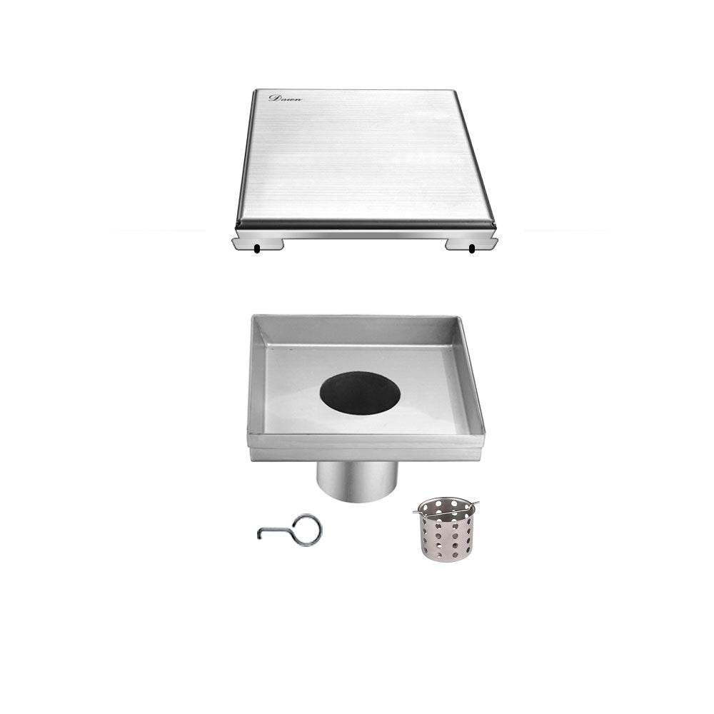 Dawn Volga River Series 5" Square Shower Drain SVA050504