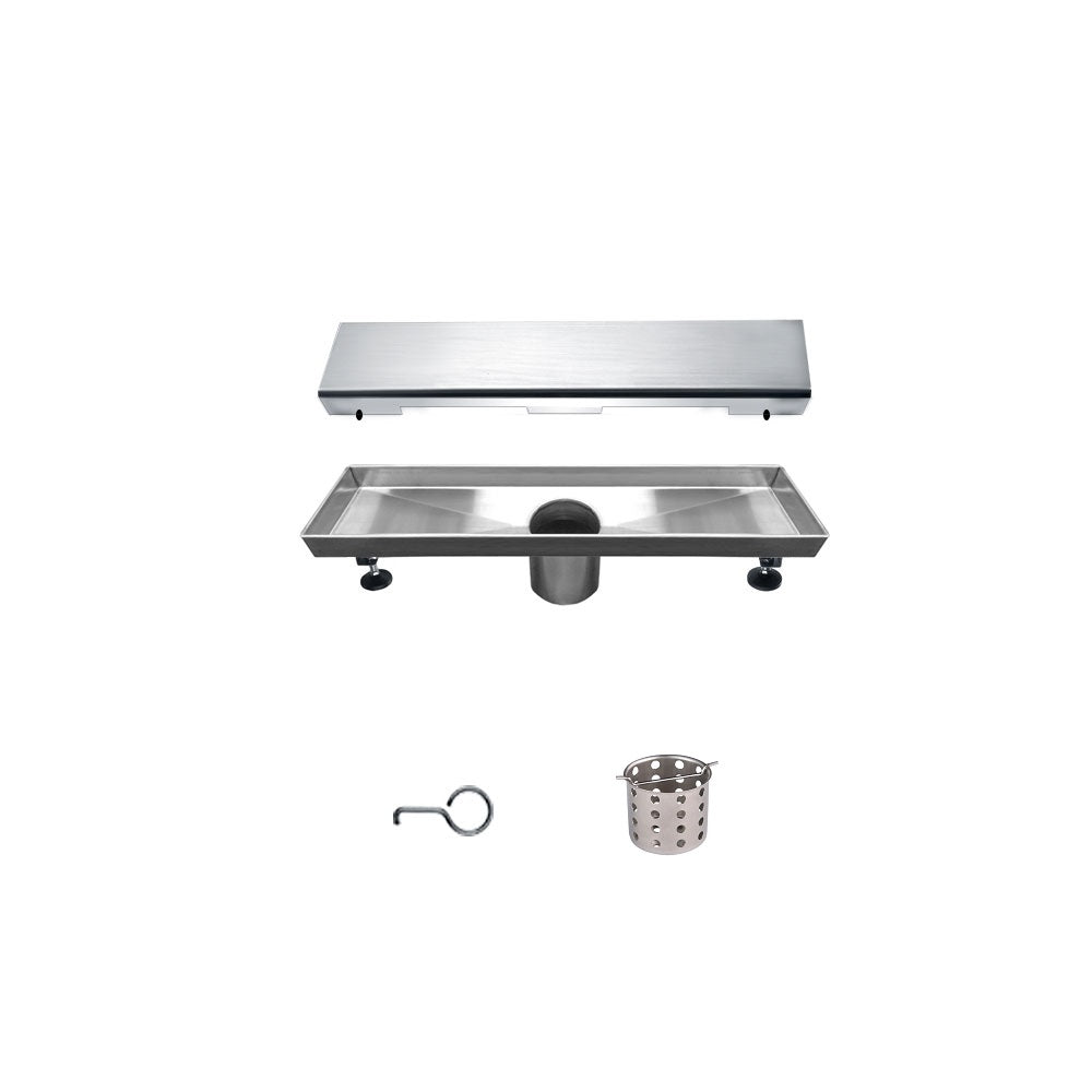 Dawn Volga River Series 12" Shower Drain LVA120304