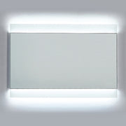 Dawn LED Back Light Wall Hang Mirror with Matte Aluminum Frame and IR Sensor DLEDL36