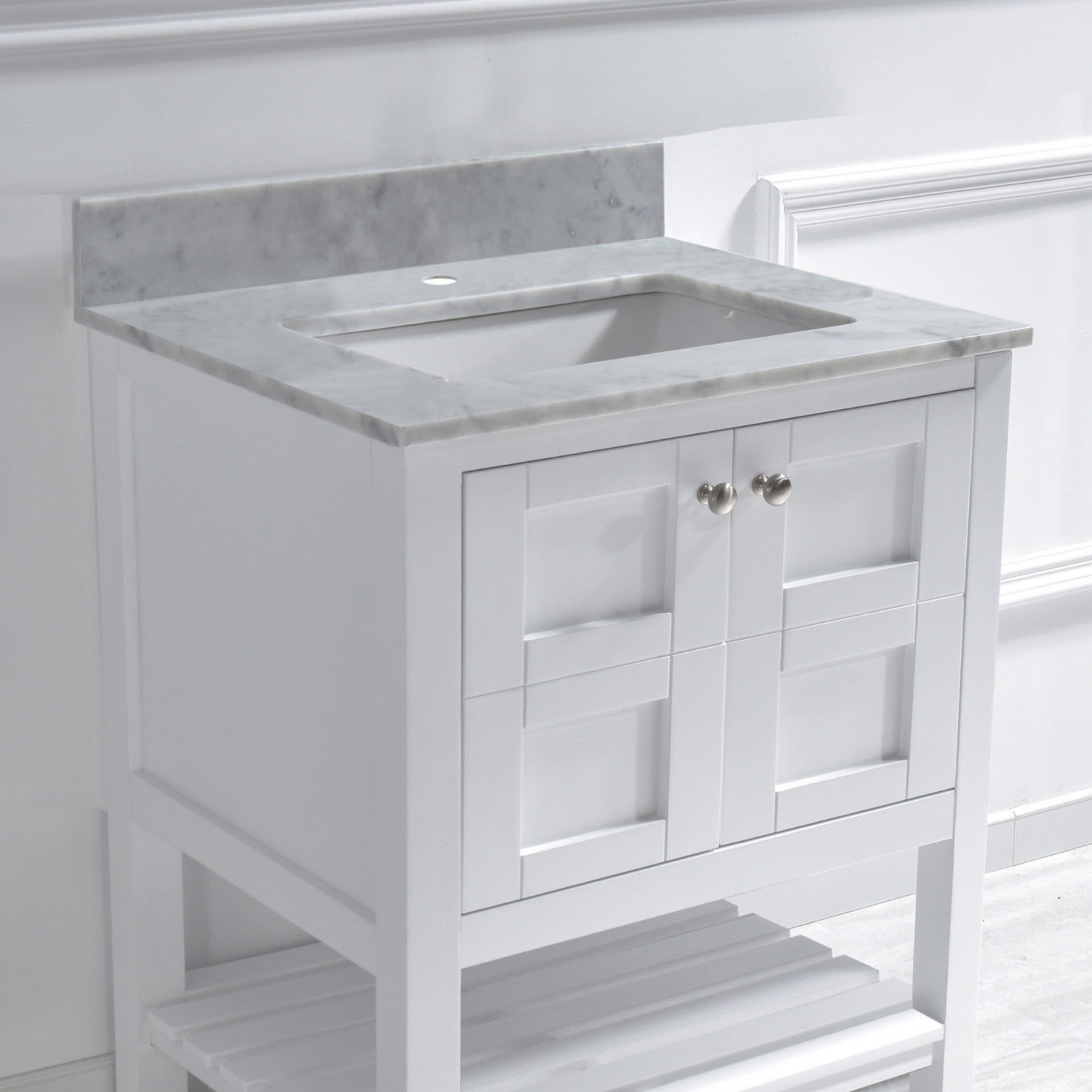 WOODBRIDGE 31" x 22"vanity top with single under Mount Rectangle Bowl, CAVT3122-1