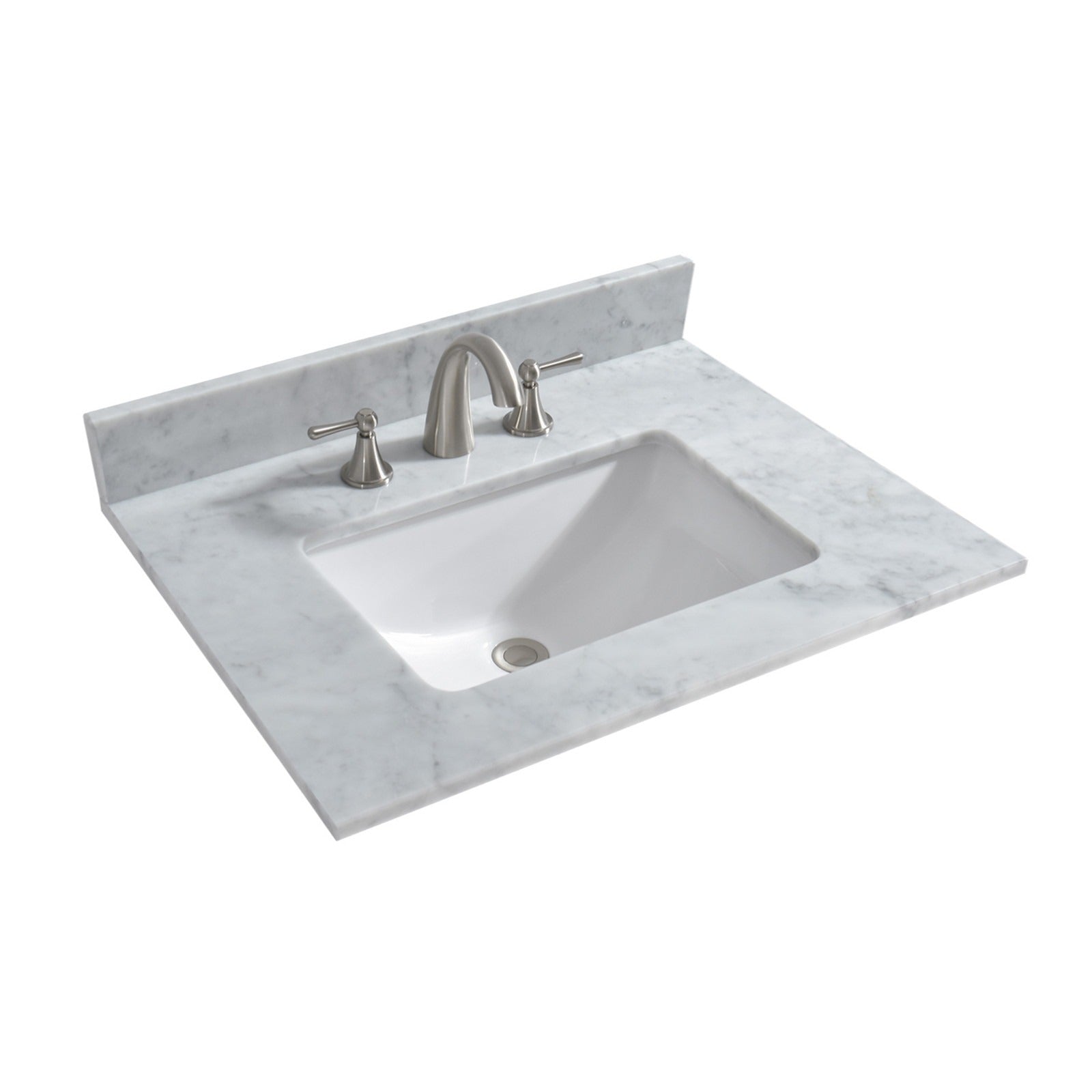 WOODBRIDGE 31" x 22" Vanity Top with Single Under Mount Rectangle Bowl, CAVT3122-8