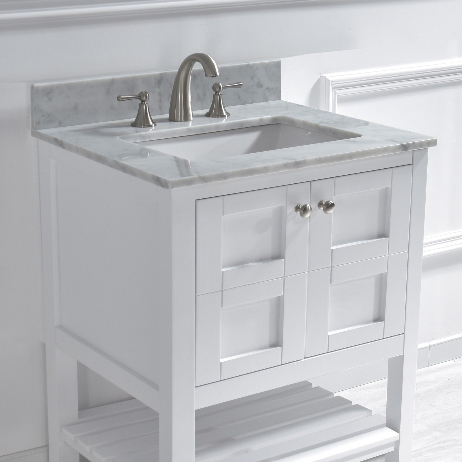 WOODBRIDGE 31" x 22" Vanity Top with Single Under Mount Rectangle Bowl, CAVT3122-8