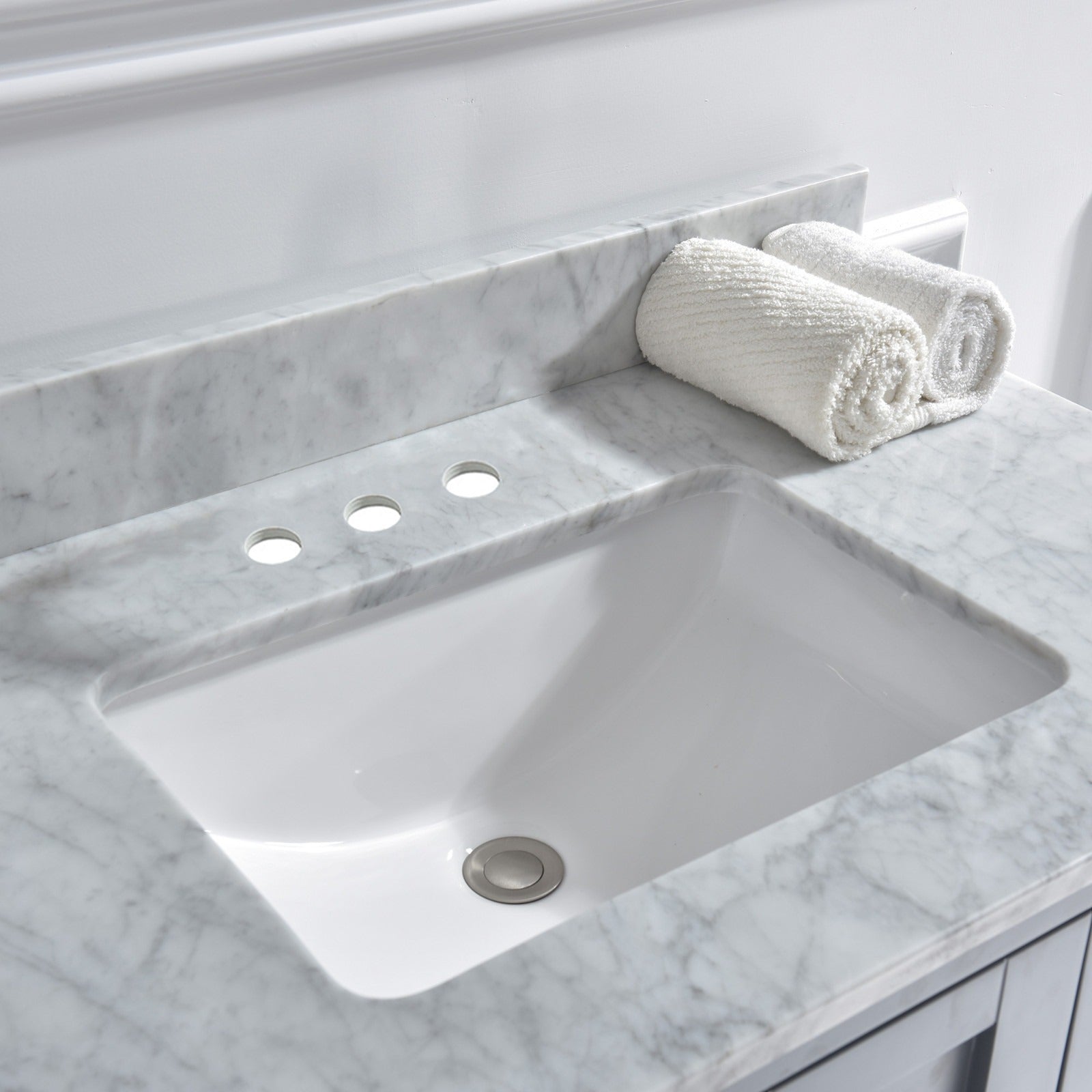 WOODBRIDGE 37" x22" Vanity Top with Single Under Mount Rectangle Bowl, CAVT3722-4