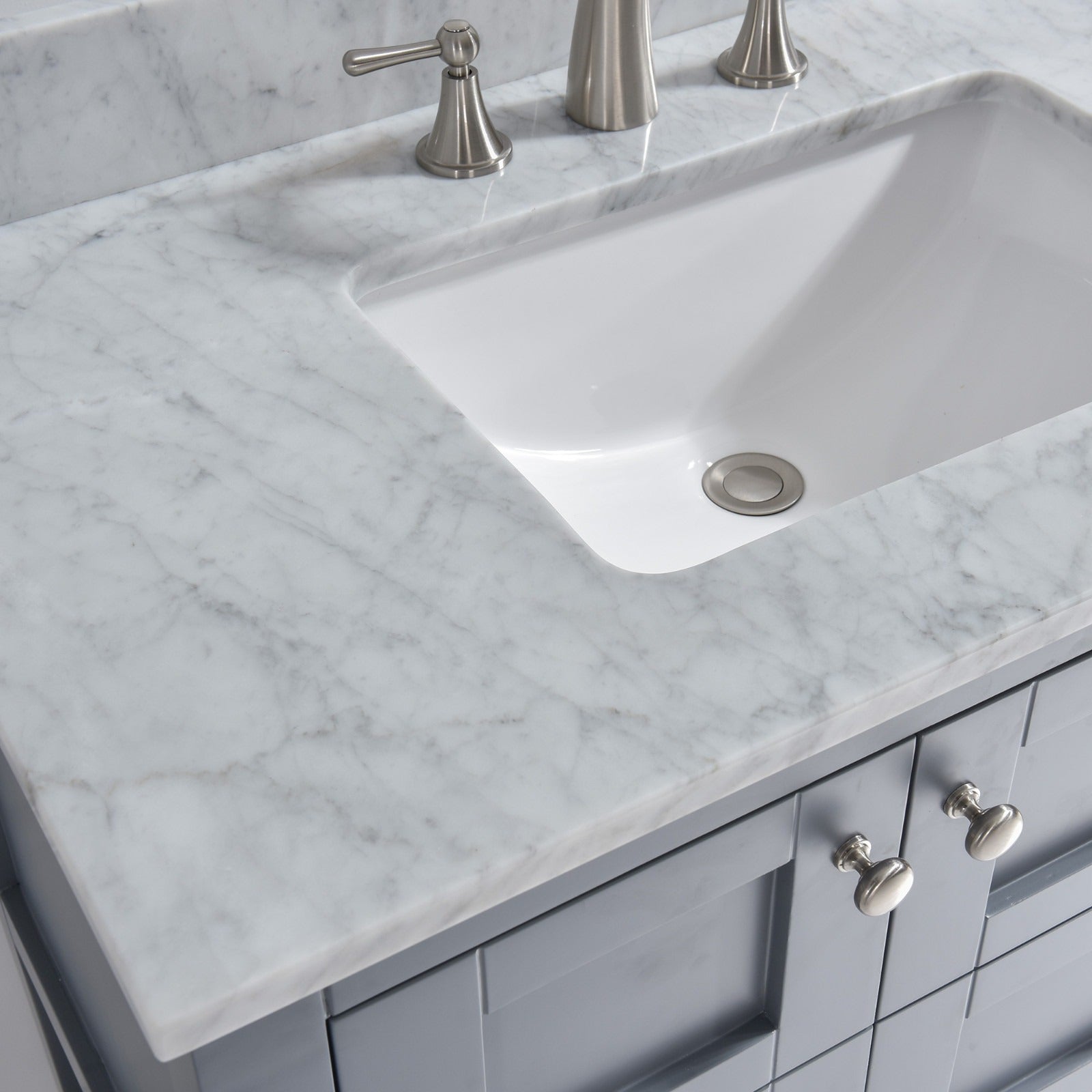 WOODBRIDGE 37" x22" Vanity Top with Single Under Mount Rectangle Bowl, CAVT3722-8
