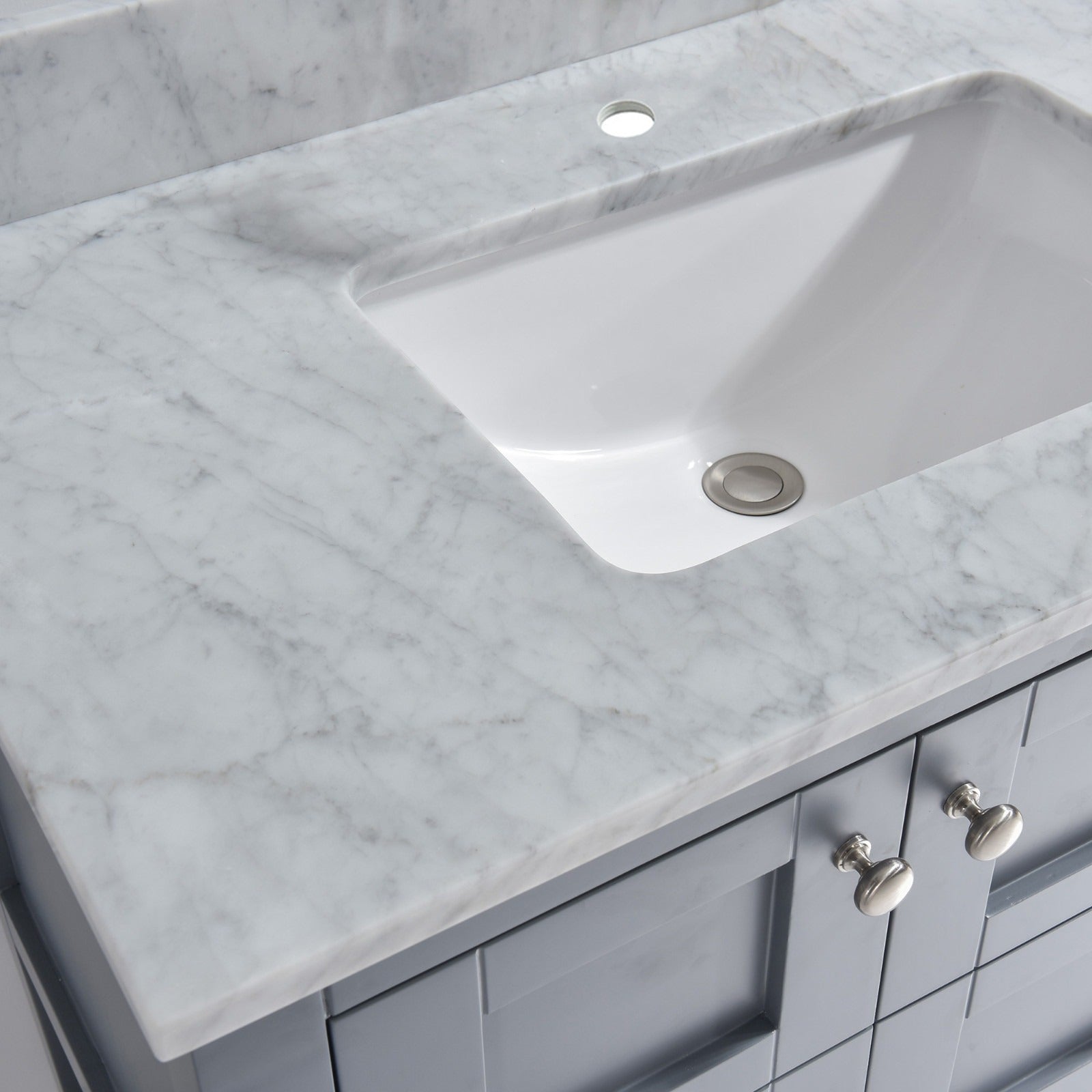 WOODBRIDGE 43" x22" Vanity Top with Single Under Mount Rectangle Bowl, CAVT4322-1