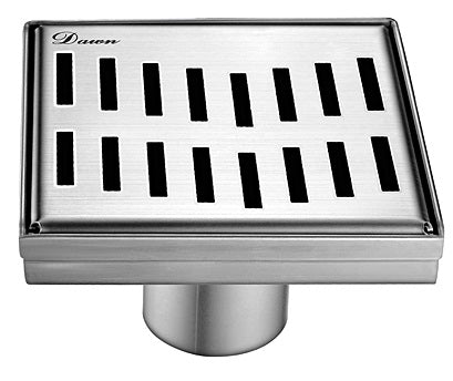 Dawn Shower Drain Ganges River Series 5-1/4"L x 5-1/4"W x 3-1/8"D LGS050504