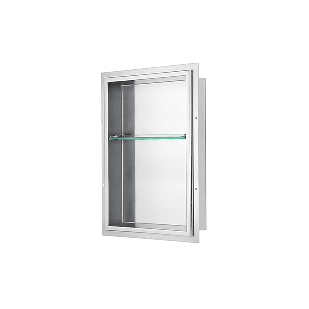 Dawn Stainless Steel Framed Shower Nichel FNIBN2414