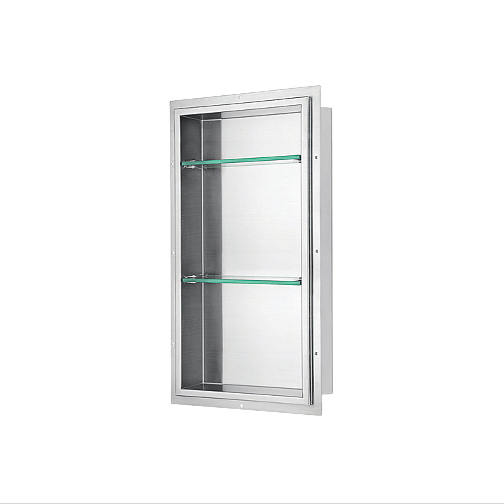 Dawn Stainless Steel Framed Shower Niche FNIBN3614