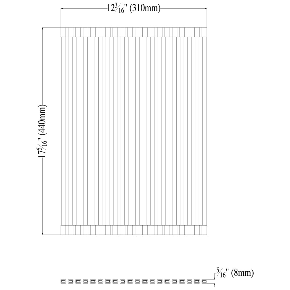Dawn Drain Mat for SRF251710, SRF281710, SRF321710, SRU281610, SRU311710, BSF201710
