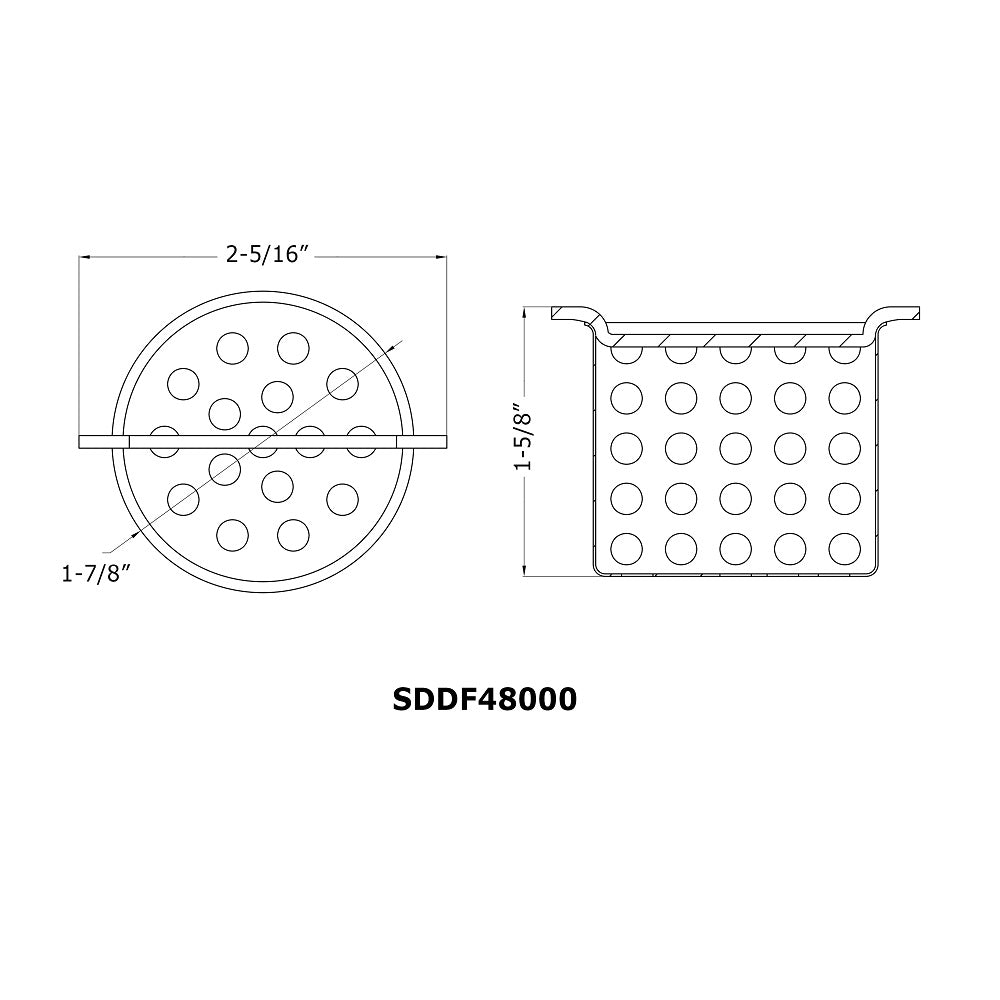 Dawn Hair & Debris Strainer SDDF48000