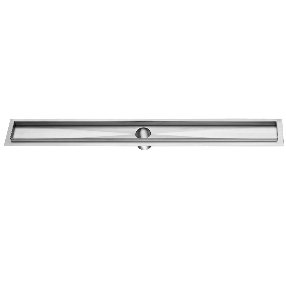 Dawn Shower Linear Drain Channel for Hot Mop, Size: 33-5/8"L x 4-5/8"W x 3-3/8"D DHMC32004