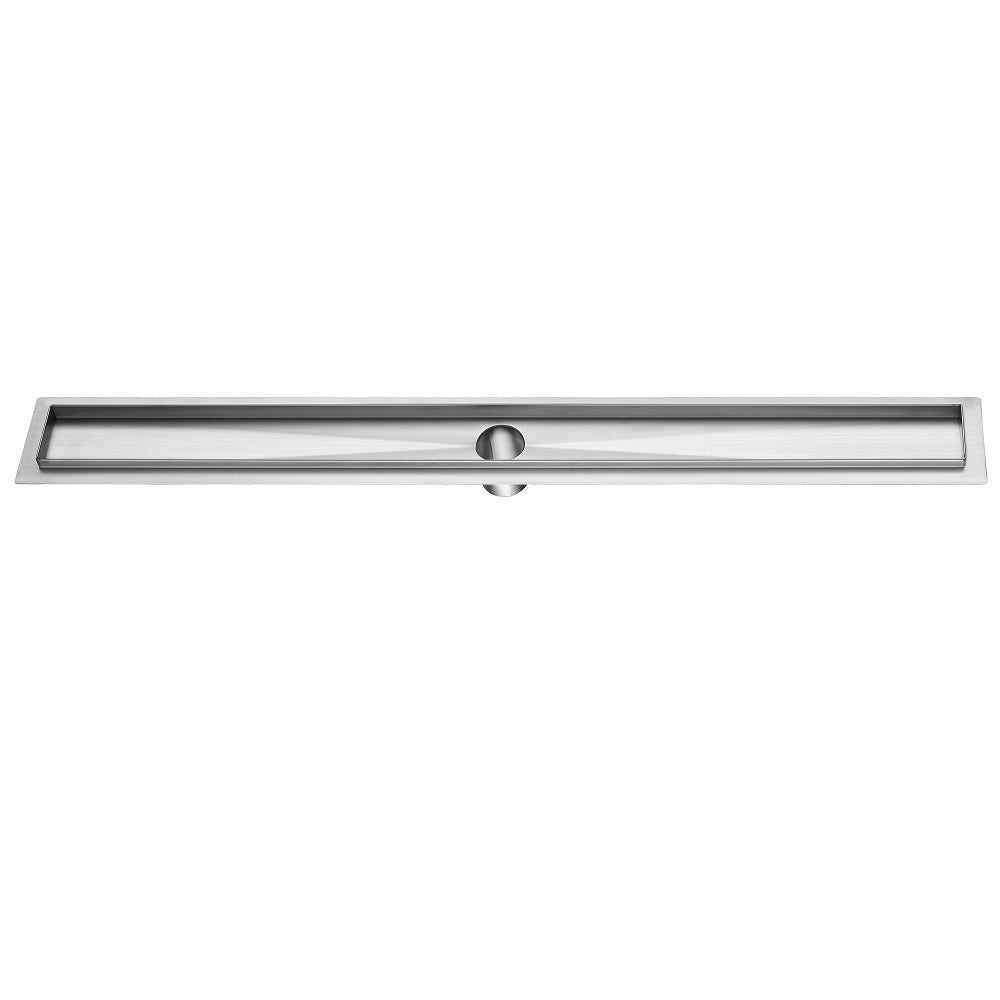 Dawn Shower Linear Drain Channel for Hot Mop, Size: 37-5/8"L x 4-5/8" x 3-3/8"D DHMC36004