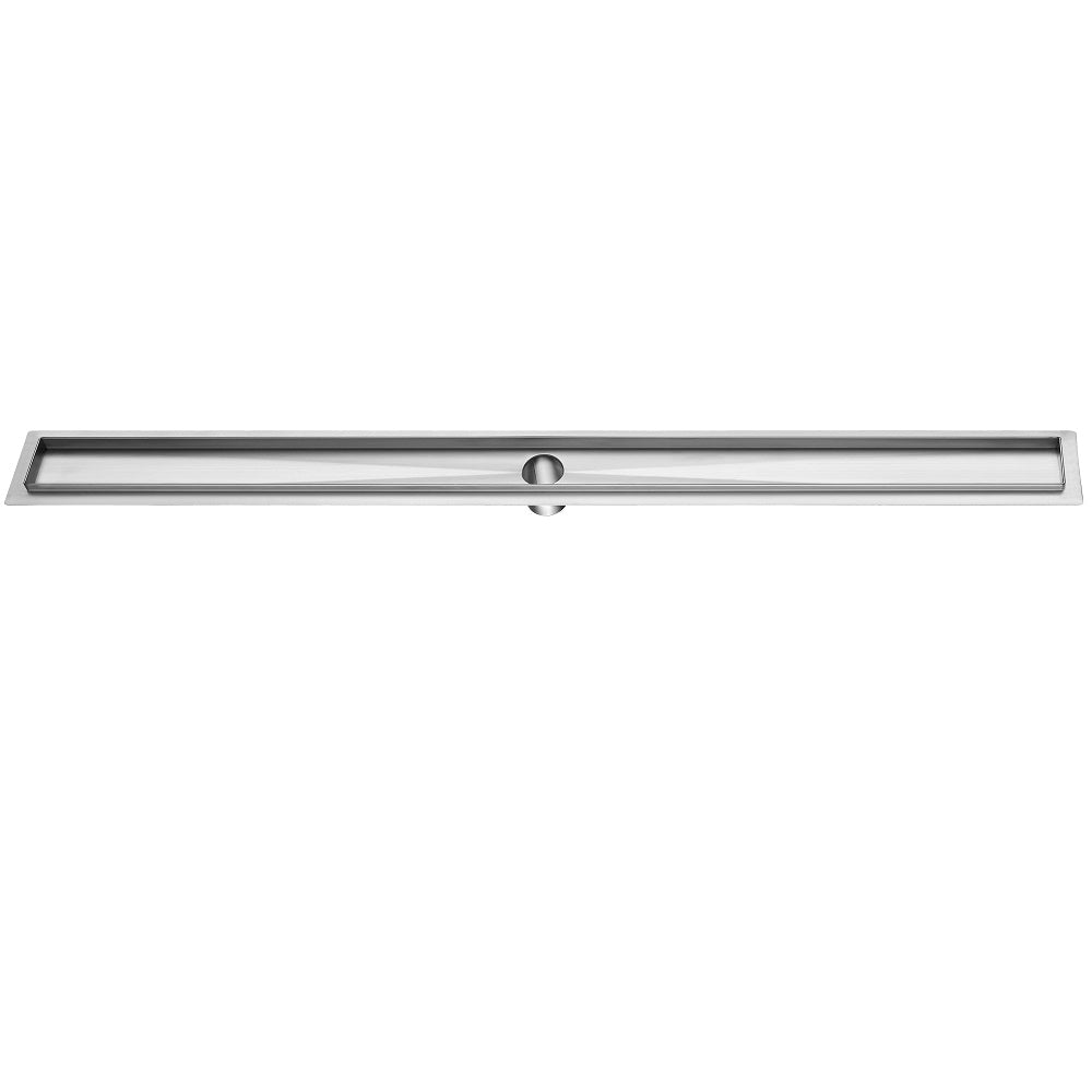 Dawn Shower Linear Drain Channel for Hot Mop, Size: 48-5/8"L x 4-5/8"W x 3-3/8"D DHMC47004