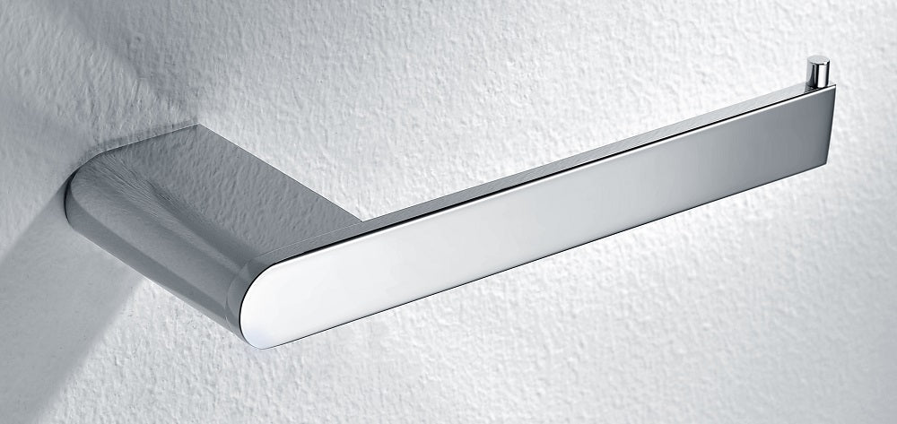 Dawn Solid brass toilet roll holder, 6-1/2"Lx2-3/8"Dx3/4"H 96019005