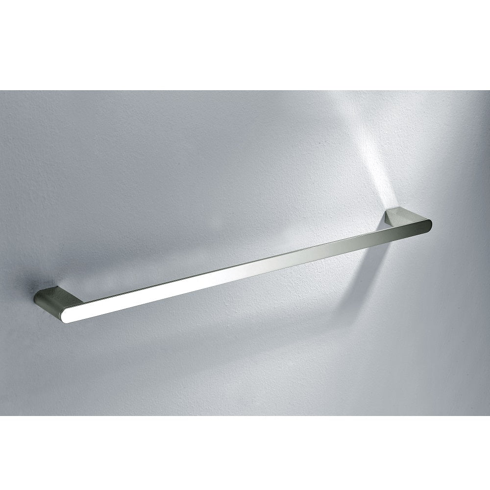 Dawn Solid brass towel rail, chrome: 23-3/8"Lx2-3/8"Dx3/4"H 96019008