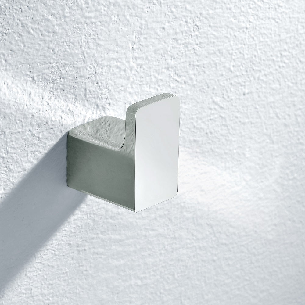 Dawn Solid brass robe hook, chrome: 1-1/8"Lx1-1/2"Dx1-3/4"H 97019901