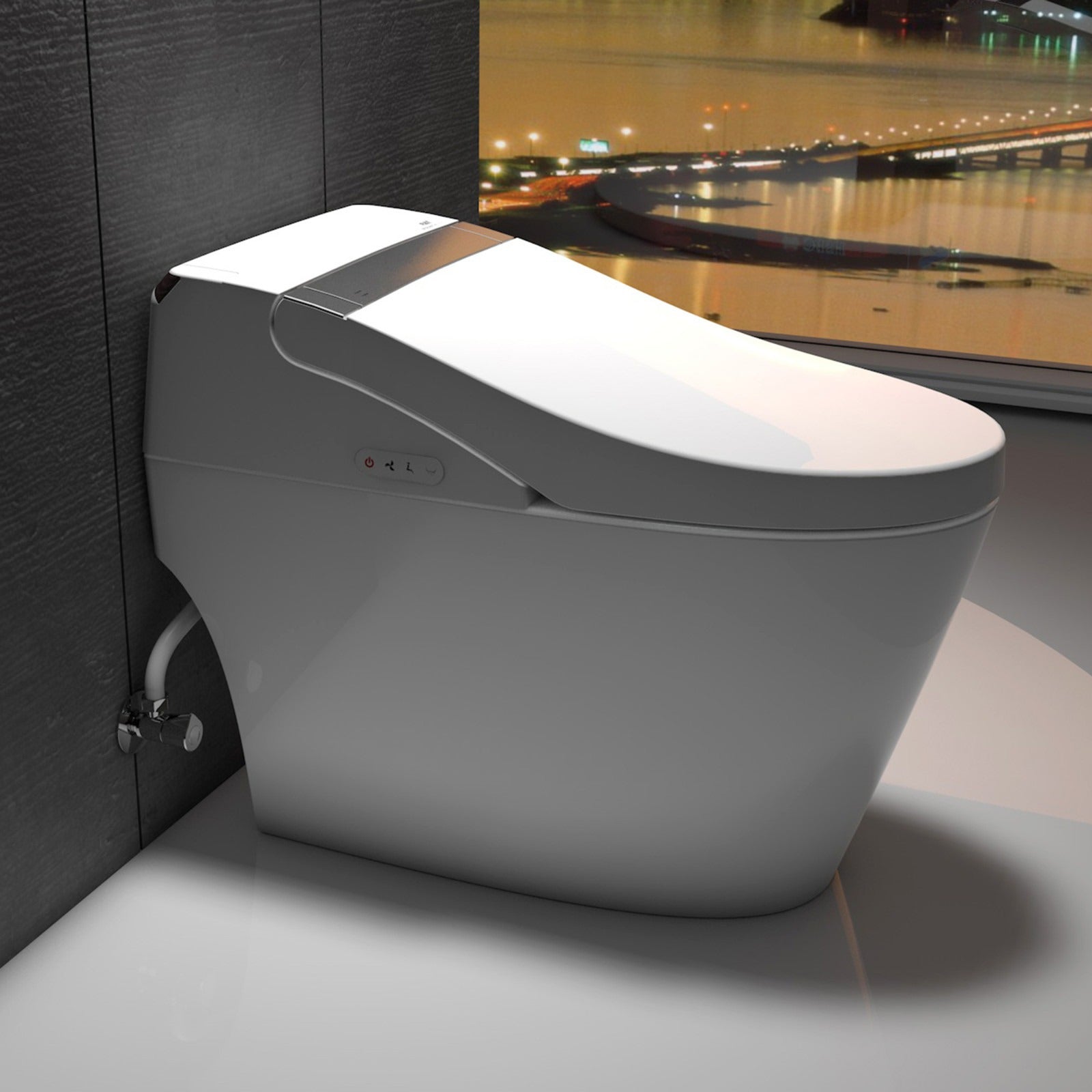 WOODBRIDGE B0960S Auto Flush Smart Toilet with Intelligent Bidet Seat
