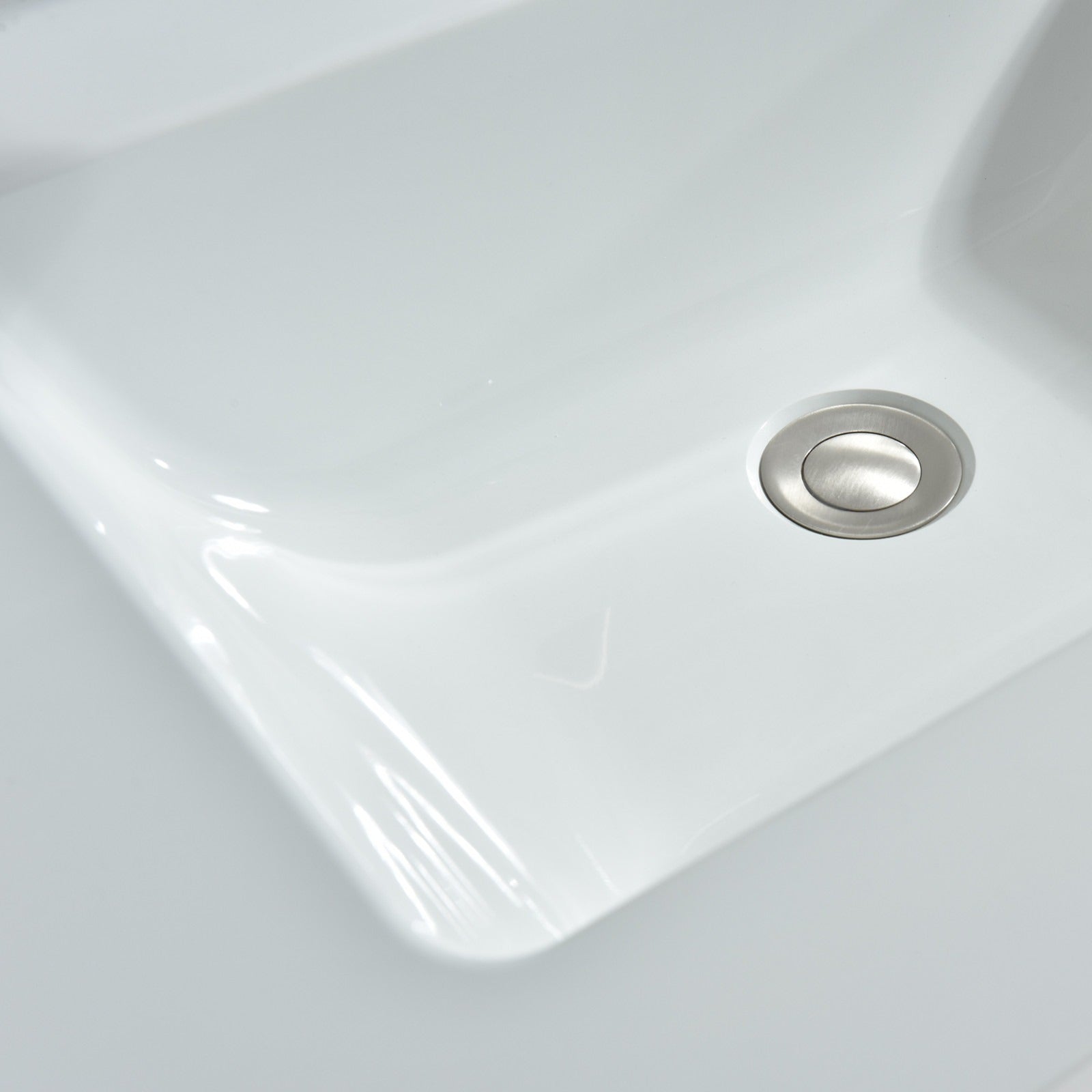 WOODBRIDGE VT3122-1000 Solid Surface Vanity Top with with Intergrated Sink, VT3122-1000