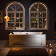 WOODBRIDGE 2 Person Freestanding Massage Hydrotherapy Bathtub