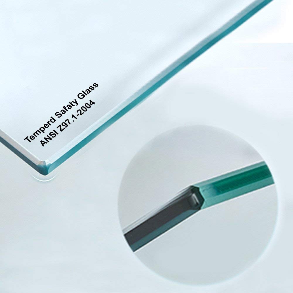 WOODBRIDGE MBSDC6076 Frameless Double Sliding Shower Door 56–60" x 76"