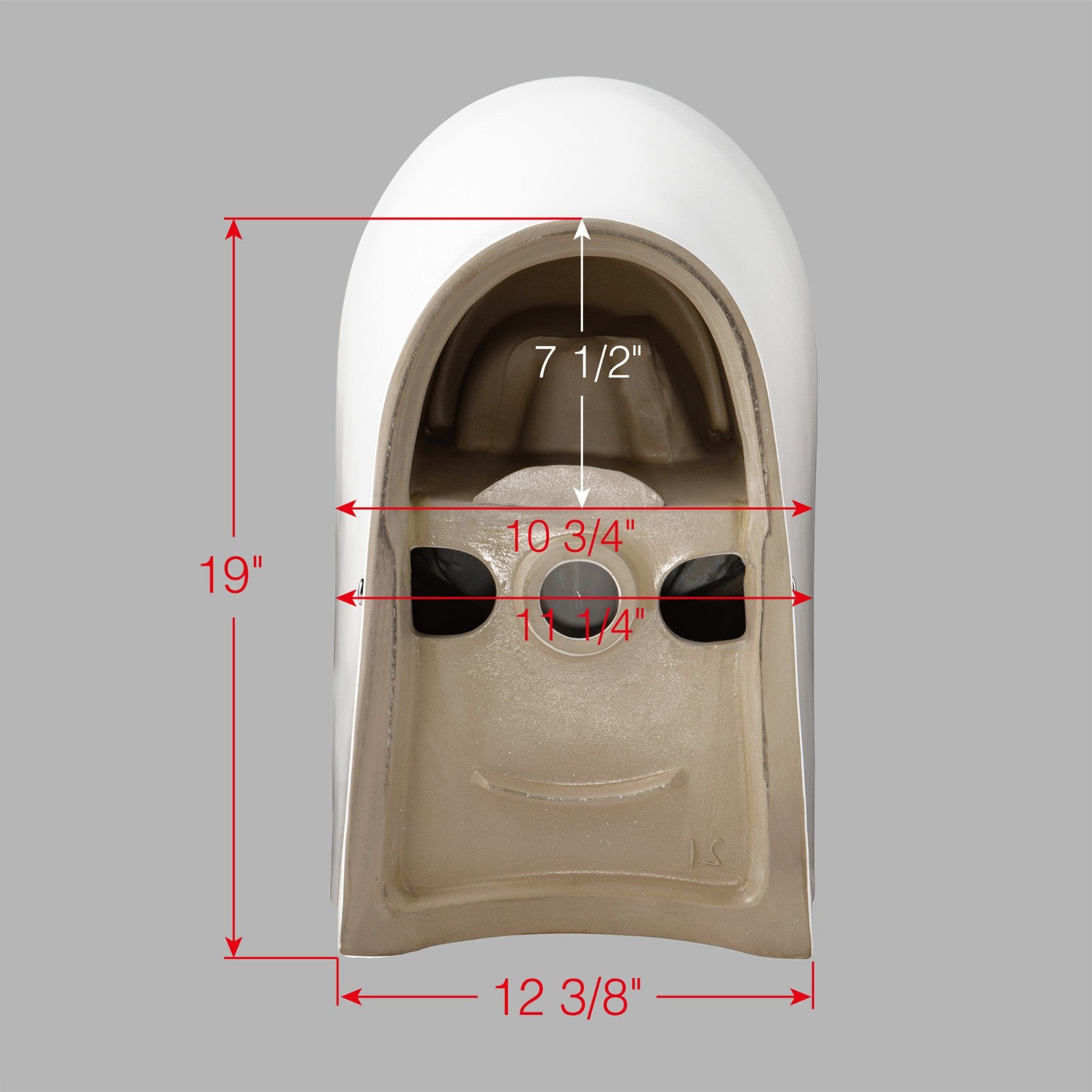 WOODBRIDGE T-0031 Short Compact Tiny One Piece Toilet with Soft Closing Seat, Small Toilet