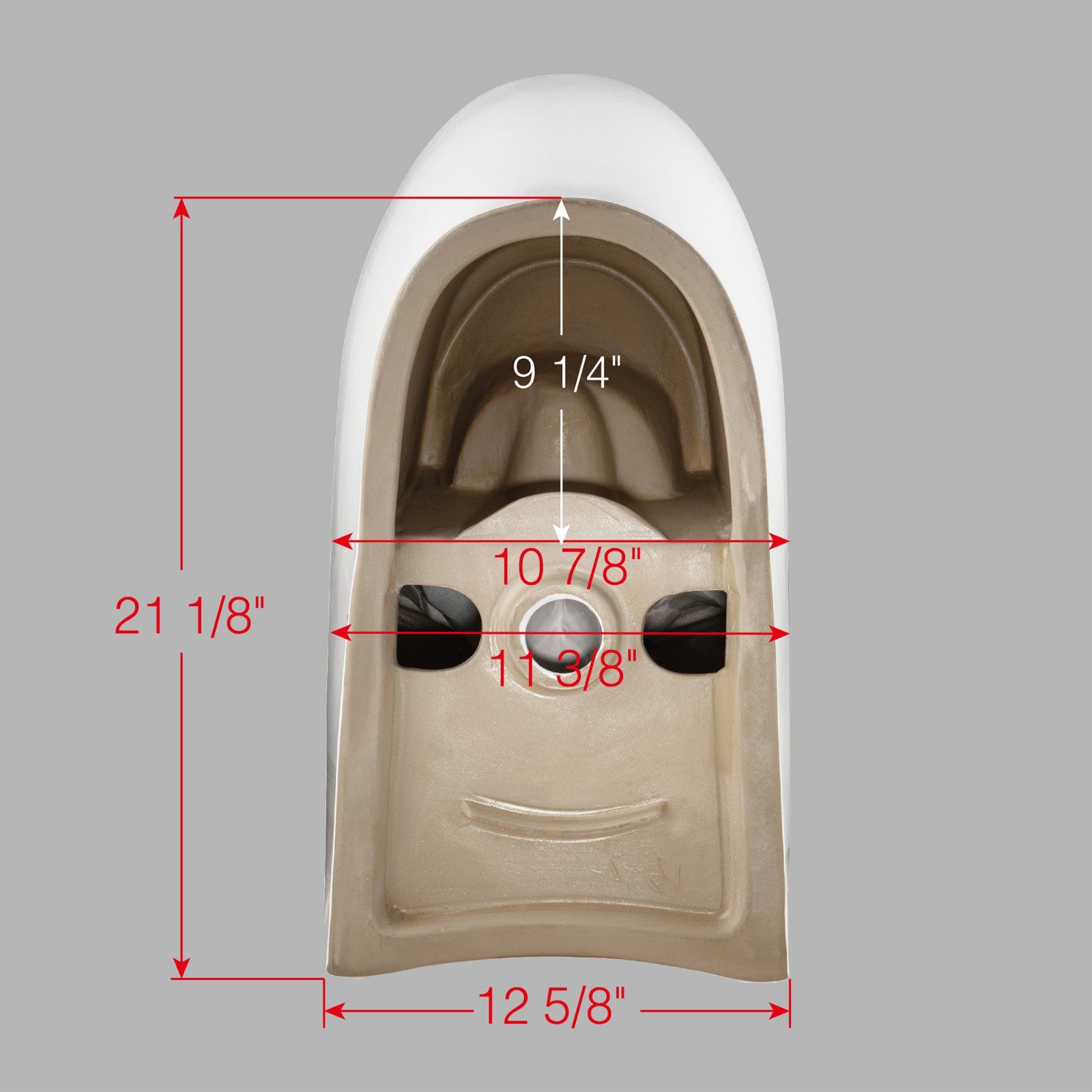 WOODBRIDGE Modern One Piece Dual Flush 1.28 GP Toilet,with Soft Closing Seat