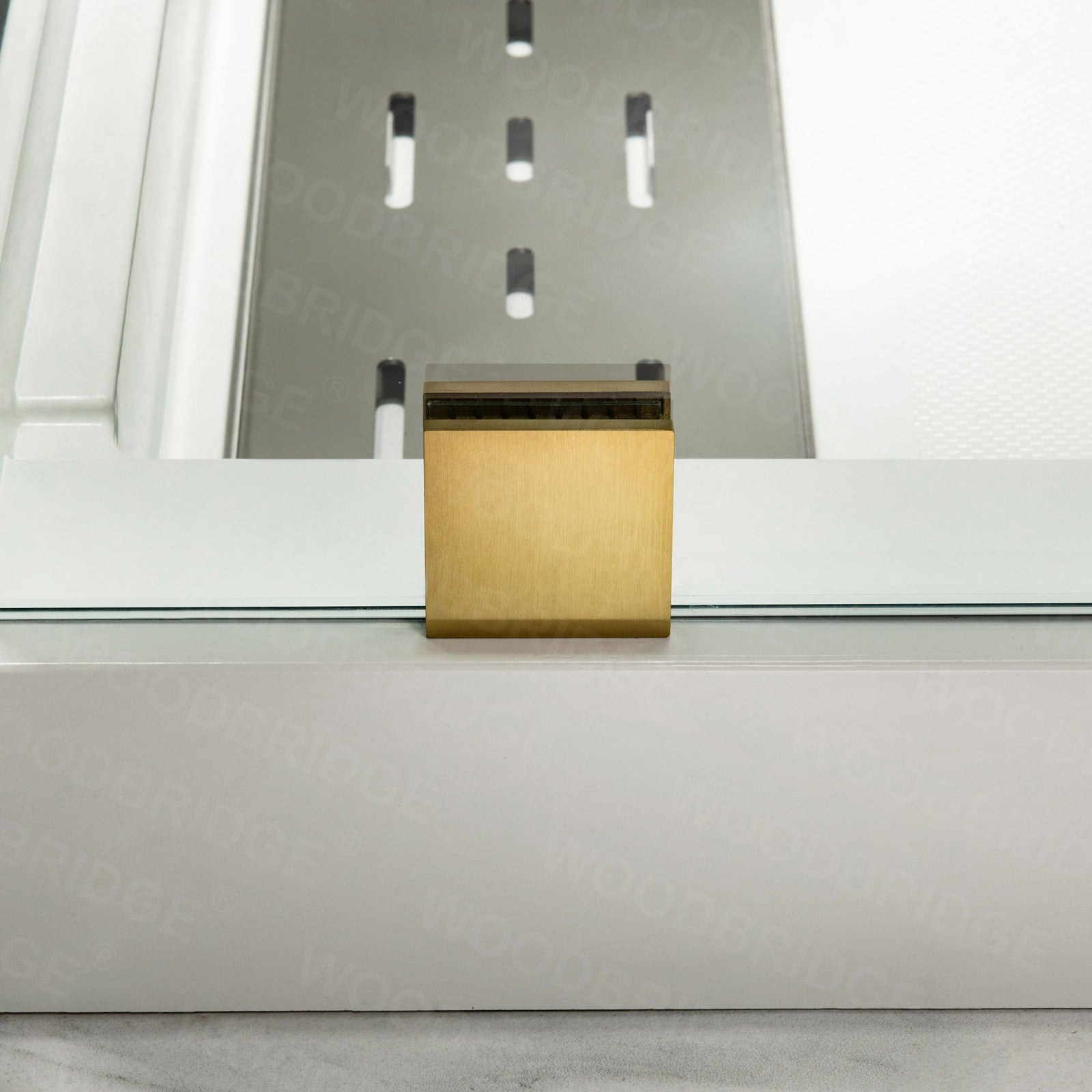 WOODBRIDGE MBSDC6076 Frameless Double Sliding Shower Door 56–60" x 76"