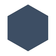 Block Azul 5"x6" R – Hexagon Matte