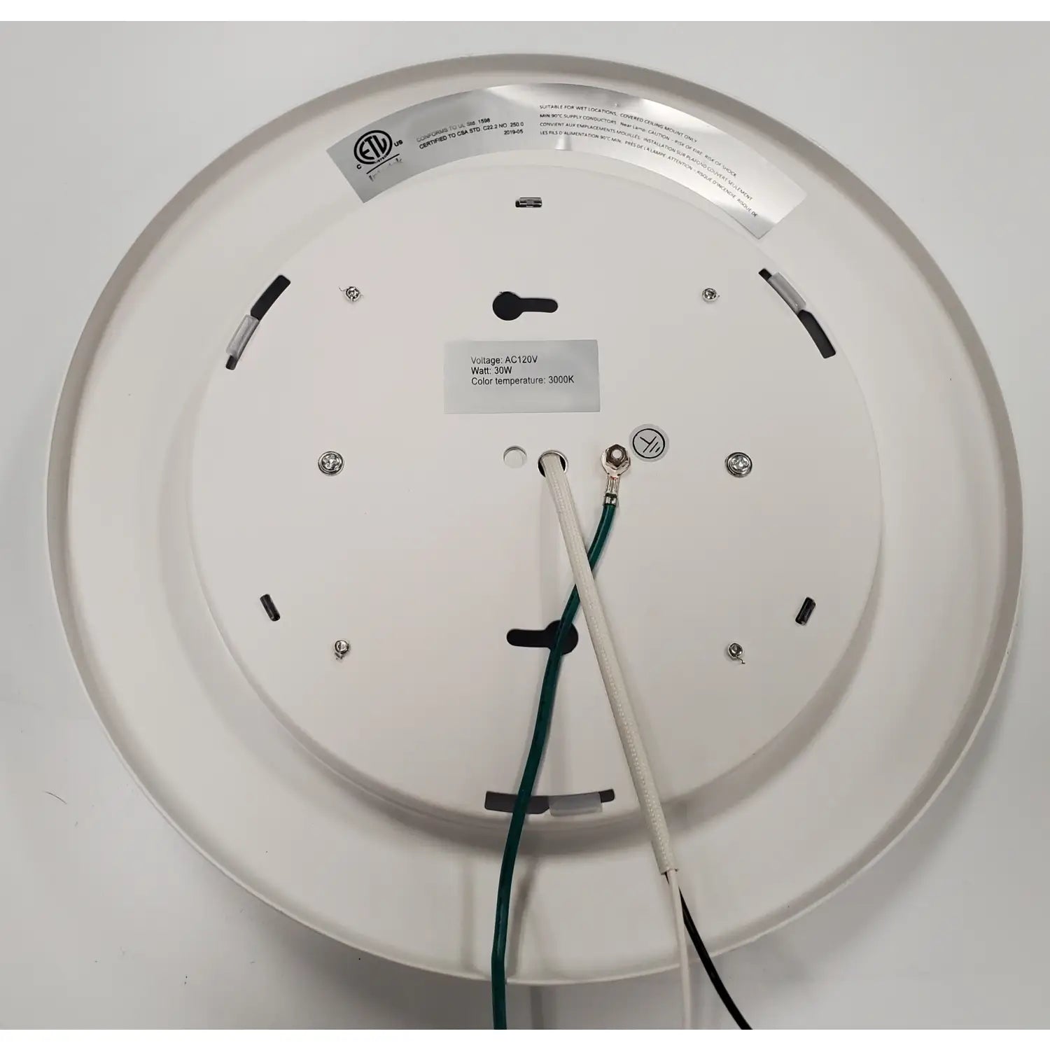 6" Bubble Lens Surface Mount LED Fixtures