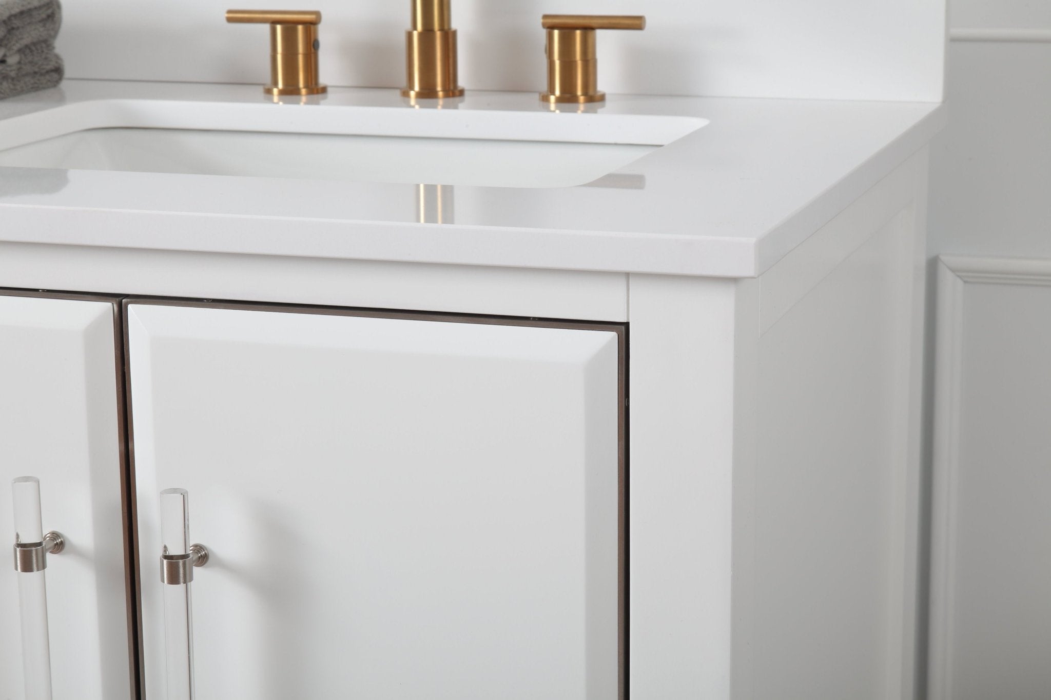 Chans Furniture Q164WT-D60QT 60" Tennant Brand Bertone Bathroom Sink Vanity