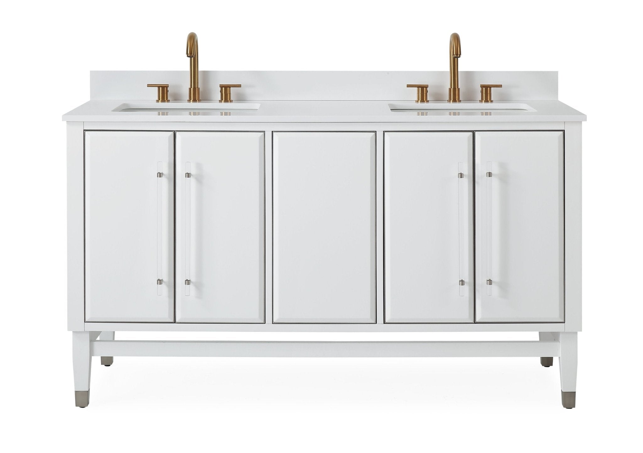 Chans Furniture Q164WT-D60QT 60" Tennant Brand Bertone Bathroom Sink Vanity