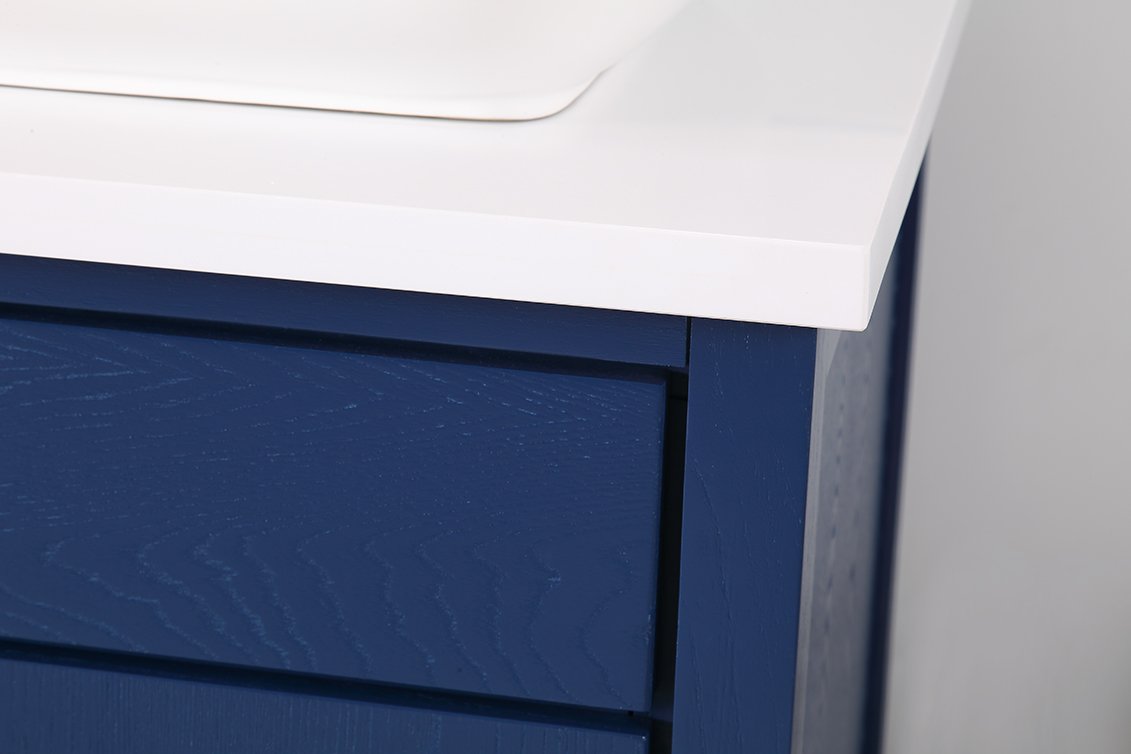 Chans Furniture 9960VB-60QT 60"  Tennant Brand Vessel sink Beatrice Double Sink Bathroom Vanity