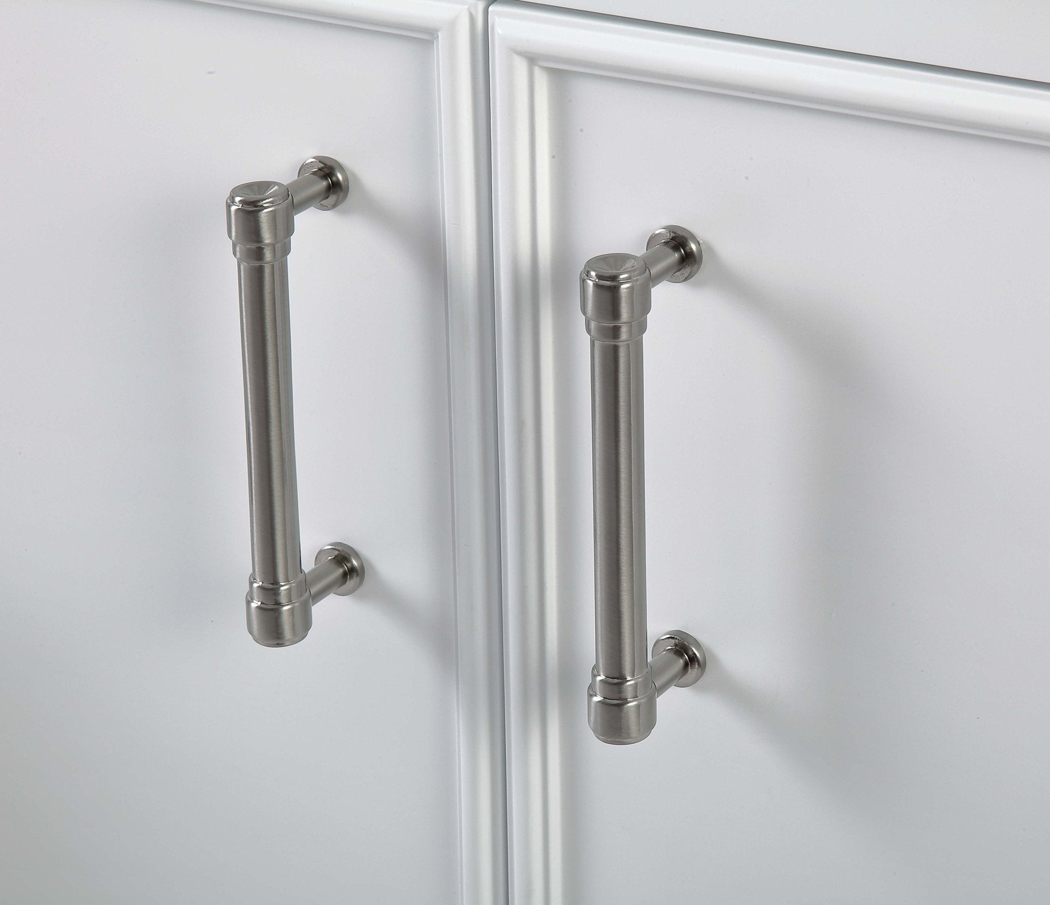Chans Furniture QT-7330-W60 60"  Tennant Brand White Color Finish Double Sink Bathroom Vanity